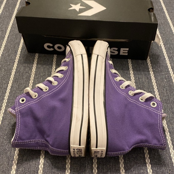 Converse ct hi womens eleteic purple asst.sizes LB - Picture 3 of 4